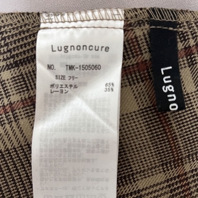 Lugnoncure(ルノンキュール)のLugnoncure ノルンキュール　チェック　フレアスカート レディースのスカート(ロングスカート)の商品写真