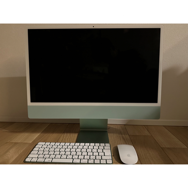 24インチ グリーン iMac 4.5K Retinaディスプレイモデルデスクトップ型PC