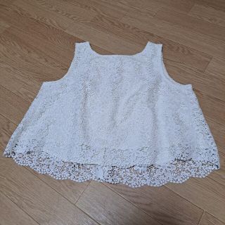 ジルスチュアート(JILLSTUART)のジルスチュアート　レーストップス(シャツ/ブラウス(半袖/袖なし))