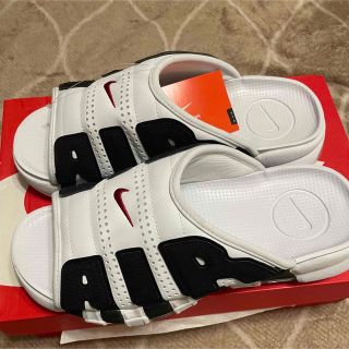 新品】26cm NIKE AIR モアテン サンダル Uptempo 白の通販|ラクマ