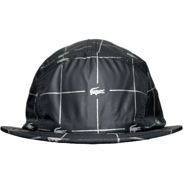 ラコステ Reflective Grid Nylon Camp Cap