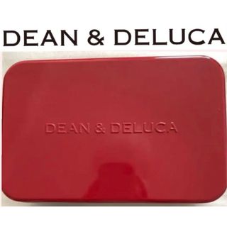 ディーンアンドデルーカ(DEAN & DELUCA)の4/末〆◎ディーンアンドデルーカ限定クッキー缶エコバッグ赤スタバ桜カルディ好(ノベルティグッズ)