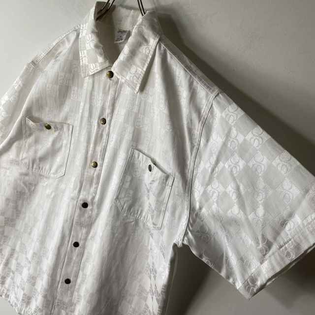激レア 90’s SEAN JOHN セットアップ 白 ホワイト XL 半袖