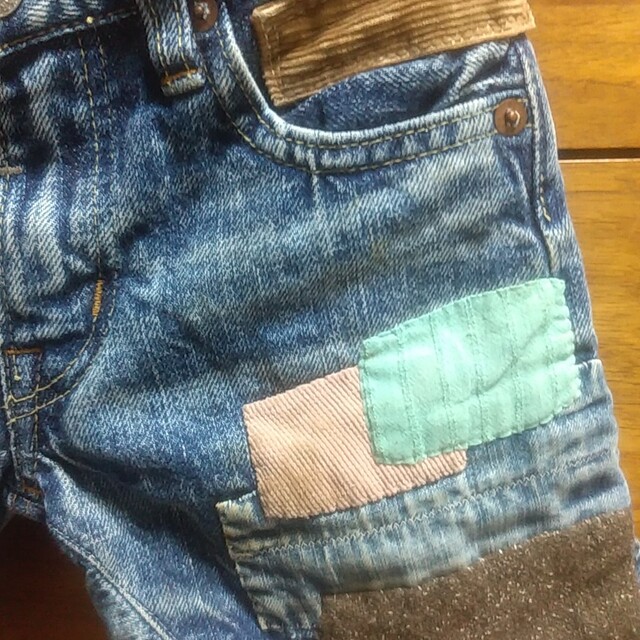 DENIM DUNGAREE(デニムダンガリー)のデニムダンガリーのデニム キッズ/ベビー/マタニティのキッズ服男の子用(90cm~)(パンツ/スパッツ)の商品写真