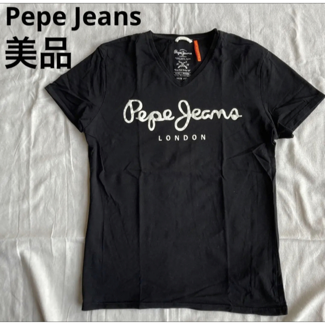 Pepe Jeans - 美品送料込み ぺぺジーンズ Tシャツ ブラック Mの通販 by