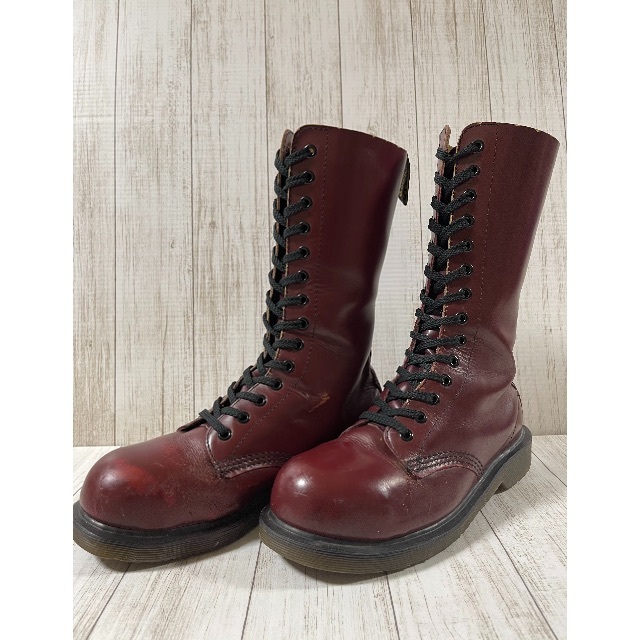 Dr.Martens(ドクターマーチン)のレアモデル　ドクターマーチン☆☆イングランド☆☆スチールトゥ１４ホール レディースの靴/シューズ(ブーツ)の商品写真