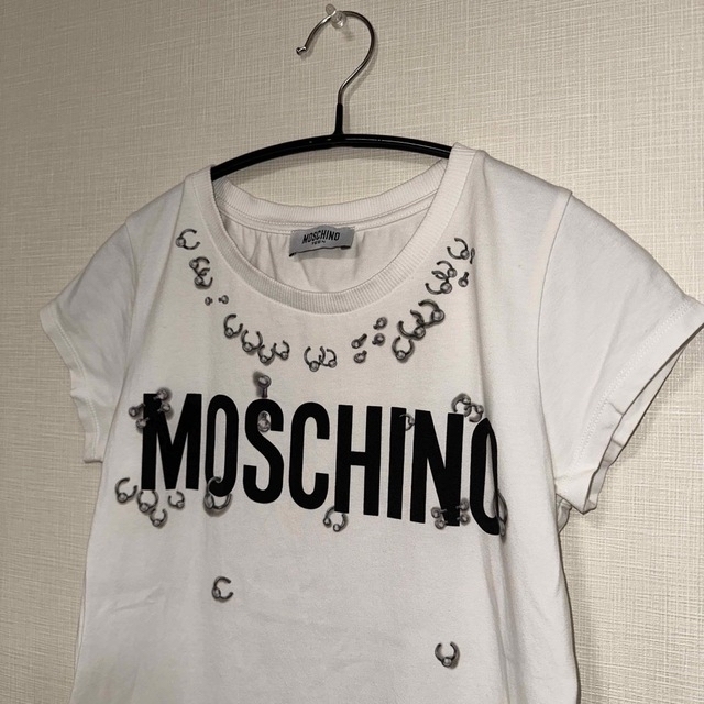 H\u0026M MOSCHINO MTV　コラボTシャツ　黒　ブラック　半袖　モスキーノ