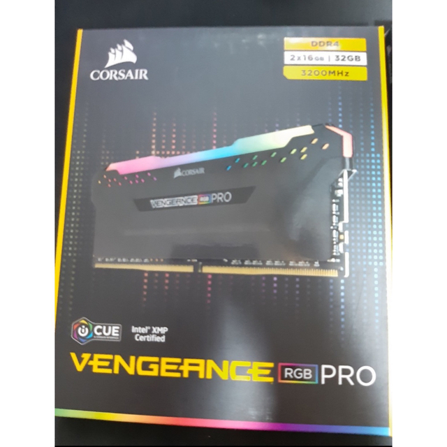 DDR4-3200  VENGEANCE RGB PROシリーズ OCメモリーcorsair