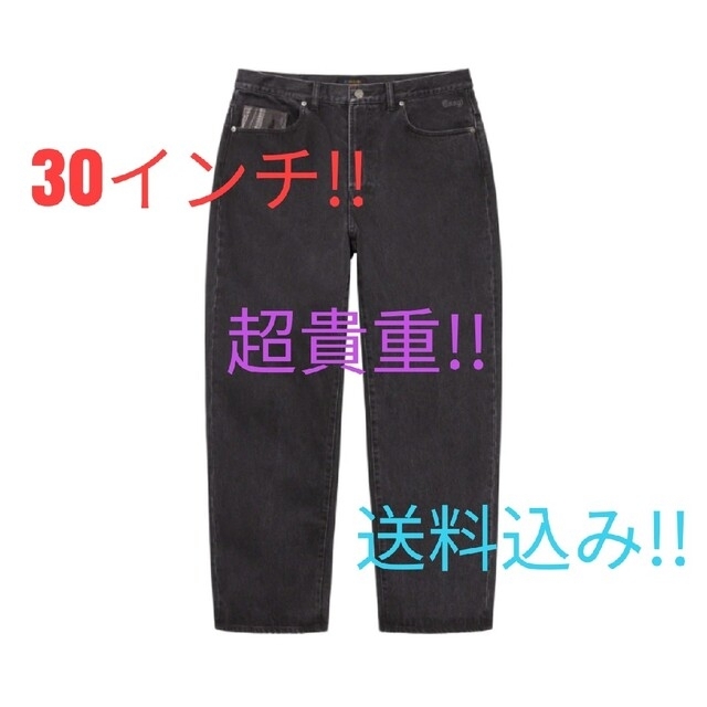 Supreme - Supreme Coogi Baggy Jean ブラック 30インチの通販 by