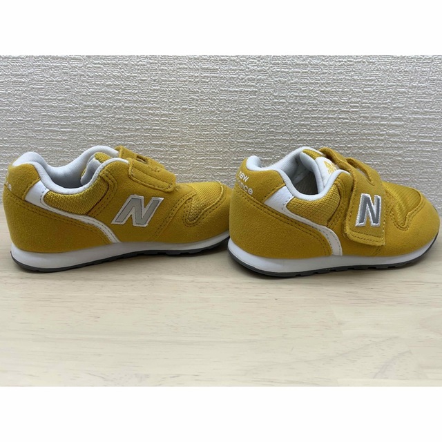 New Balance(ニューバランス)のニューバランス　15㎝　黄色　イエロー　子ども靴 キッズ/ベビー/マタニティのキッズ靴/シューズ(15cm~)(スニーカー)の商品写真