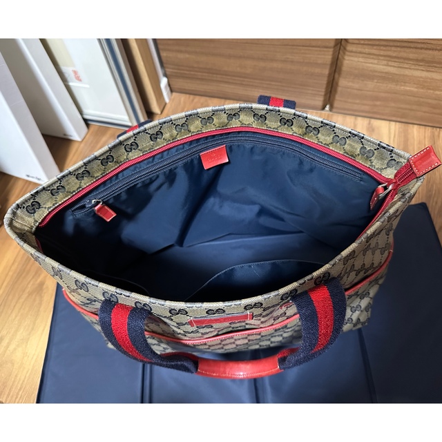 Gucci - GUCCIマザーズバッグ トートバッグの通販 by 断捨離中|グッチ