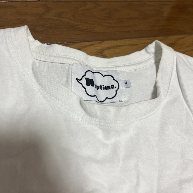 Naptime ビッグTシャツ フリーサイズ 白の通販 by みぃ｜ラクマ