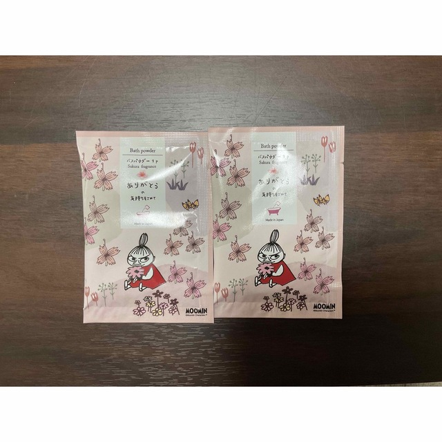 MOOMIN(ムーミン)のリトルミイ　入浴剤　桜の香り コスメ/美容のボディケア(入浴剤/バスソルト)の商品写真
