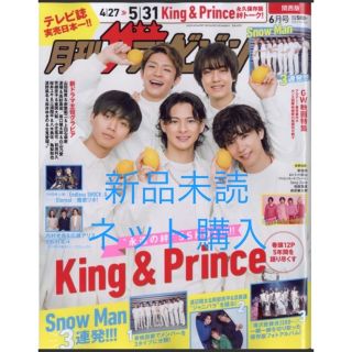 キングアンドプリンス(King & Prince)の月刊ザテレビジョン 6月号 King&Prince(アート/エンタメ/ホビー)