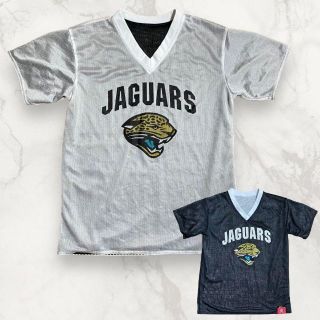 HYM NFL 白 黒 ジャガーズ　JAGUARS リバーシブル ゲームシャツ(Tシャツ/カットソー(半袖/袖なし))