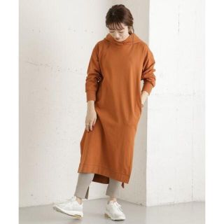 アーバンリサーチ(URBAN RESEARCH)の新品　ITEMS URBANRESEARCH スウェットパーカーワン(ロングワンピース/マキシワンピース)