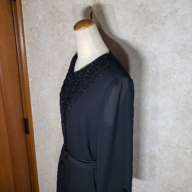 ブラックフォーマル七分袖ワンピース11号Marguerite Roman匿名配送の通販 by X5' ファッション☆雑貨|ラクマ ブラックフォーマル七分袖ワンピース11号Marguerite Roman匿名配送の通販 by X5' ファッション☆雑貨|ラクマ