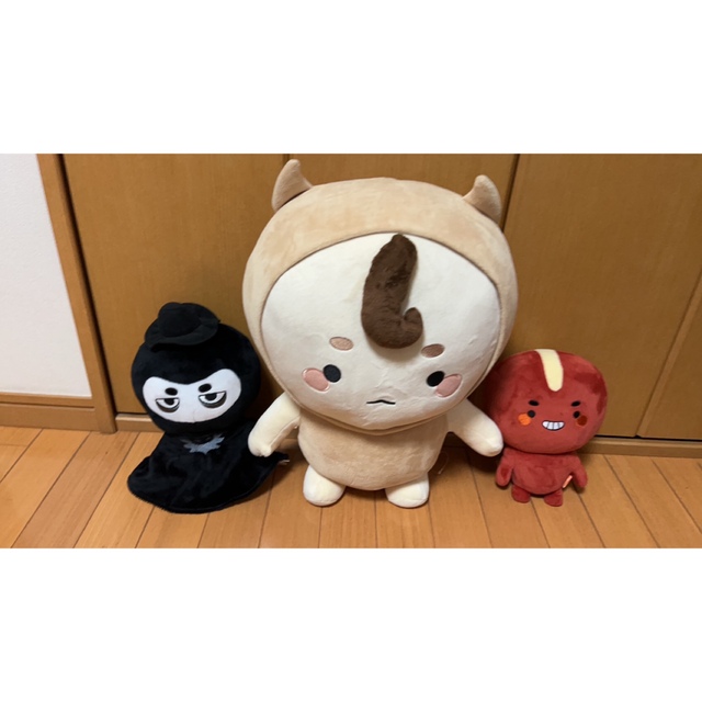 公式】トッケビ ソバくん ぬいぐるみ ビックサイズ など 三つセット 注目のブランド 8759円 ボグルジェル そばくん キーホルダー