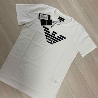 エンポリオアルマーニ(Emporio Armani)のEmporio Armani ビッグロゴ　tシャツ アルマーニ 半袖　1着限定！(Tシャツ/カットソー(半袖/袖なし))