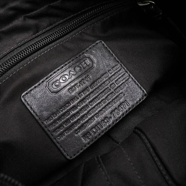 コーチ／COACH バッグ ショルダーバッグ 鞄 メンズ 男性 男性用レザー 革 本革 ブラック 黒  70471 Bowery Leather Motorcycle Bag バワリー モーターサイクル クロスボディ 7