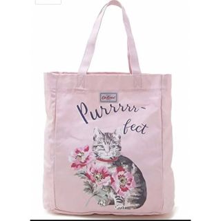 キャスキッドソン(Cath Kidston)のキャスキッドソン　猫　トートバッグ(トートバッグ)