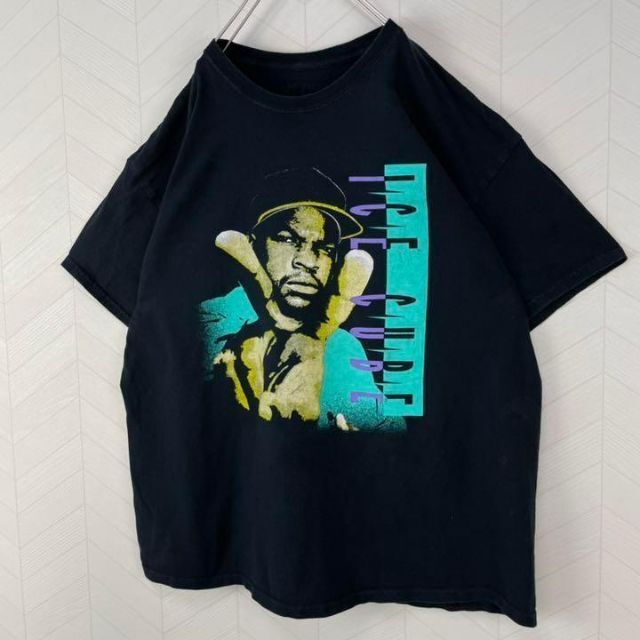 MUSIC TEE(ミュージックティー)の激レア アイスキューブ Tシャツ オフィシャル ビックサイズ ヴィンテージ 黒 メンズのトップス(Tシャツ/カットソー(半袖/袖なし))の商品写真