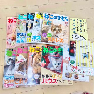 ねこのきもち　2016年4月〜12月　9冊セット(専門誌)