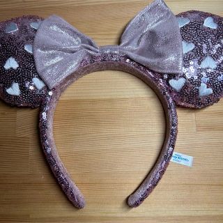 ディズニー(Disney)のディズニー ミニー スパンコール カチューシャ(カチューシャ)