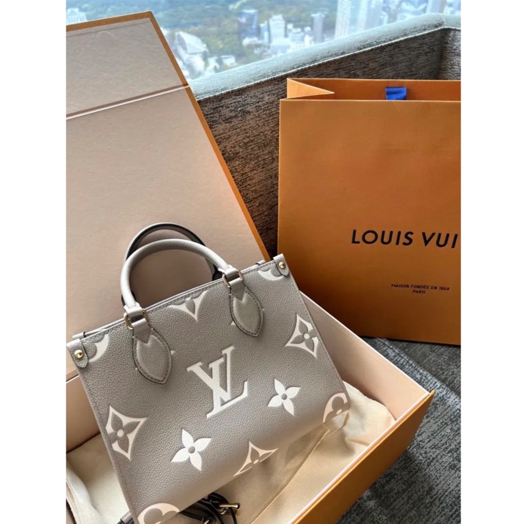 ✳︎LOUIS VUITTON ✳︎オンザゴーPM  トゥルト レール クレーム