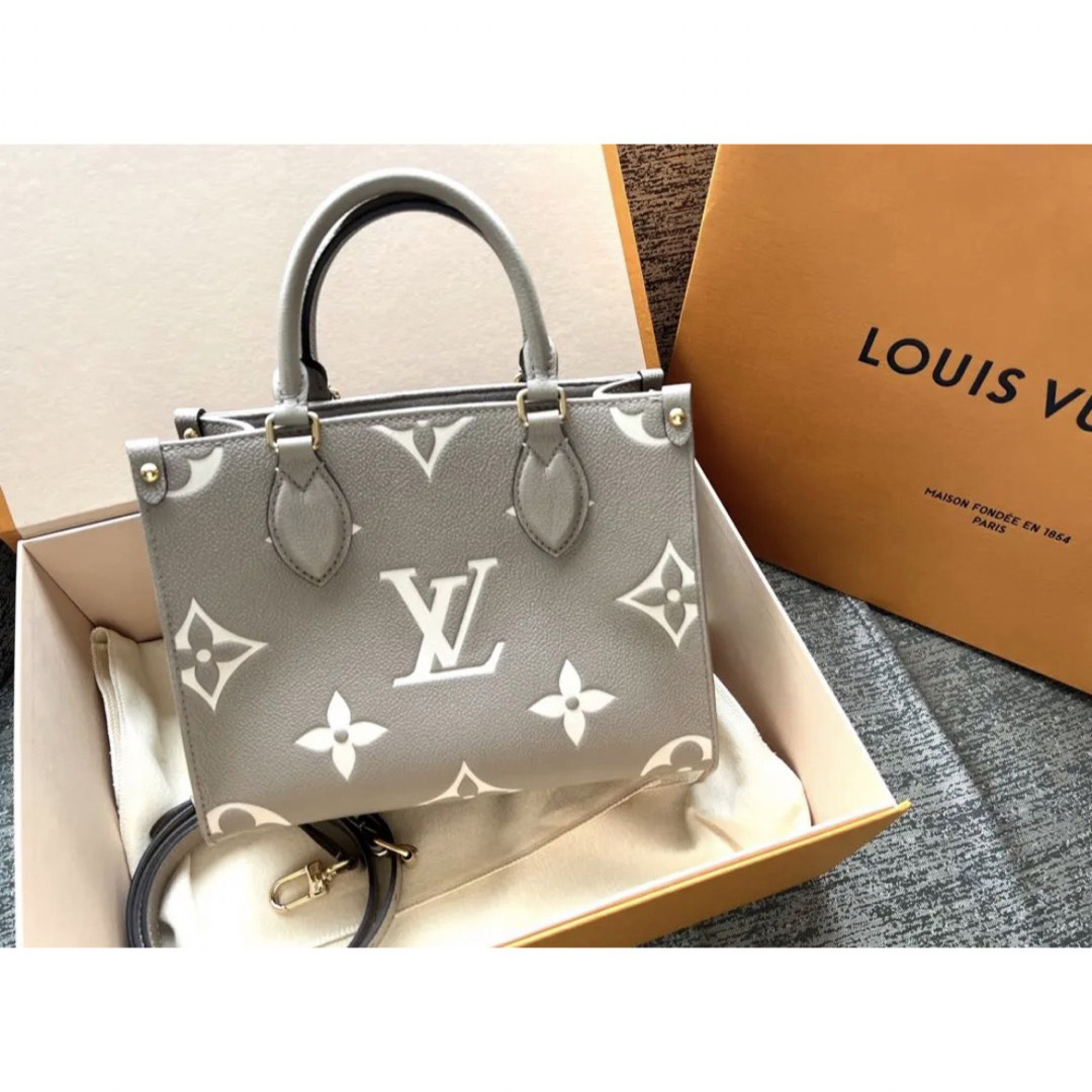 ✳︎LOUIS VUITTON ✳︎オンザゴーPM  トゥルト レール クレーム