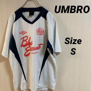 アンブロ(UMBRO)の20a456 umbro アンブロ　メンズ　半袖シャツ　総柄　白(Tシャツ/カットソー(半袖/袖なし))