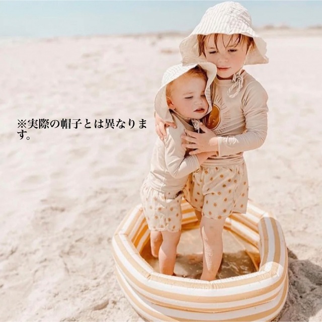 【新品】100サイズ 水着 ラッシュガード 帽子 スイムパンツ 男の子 女の子
