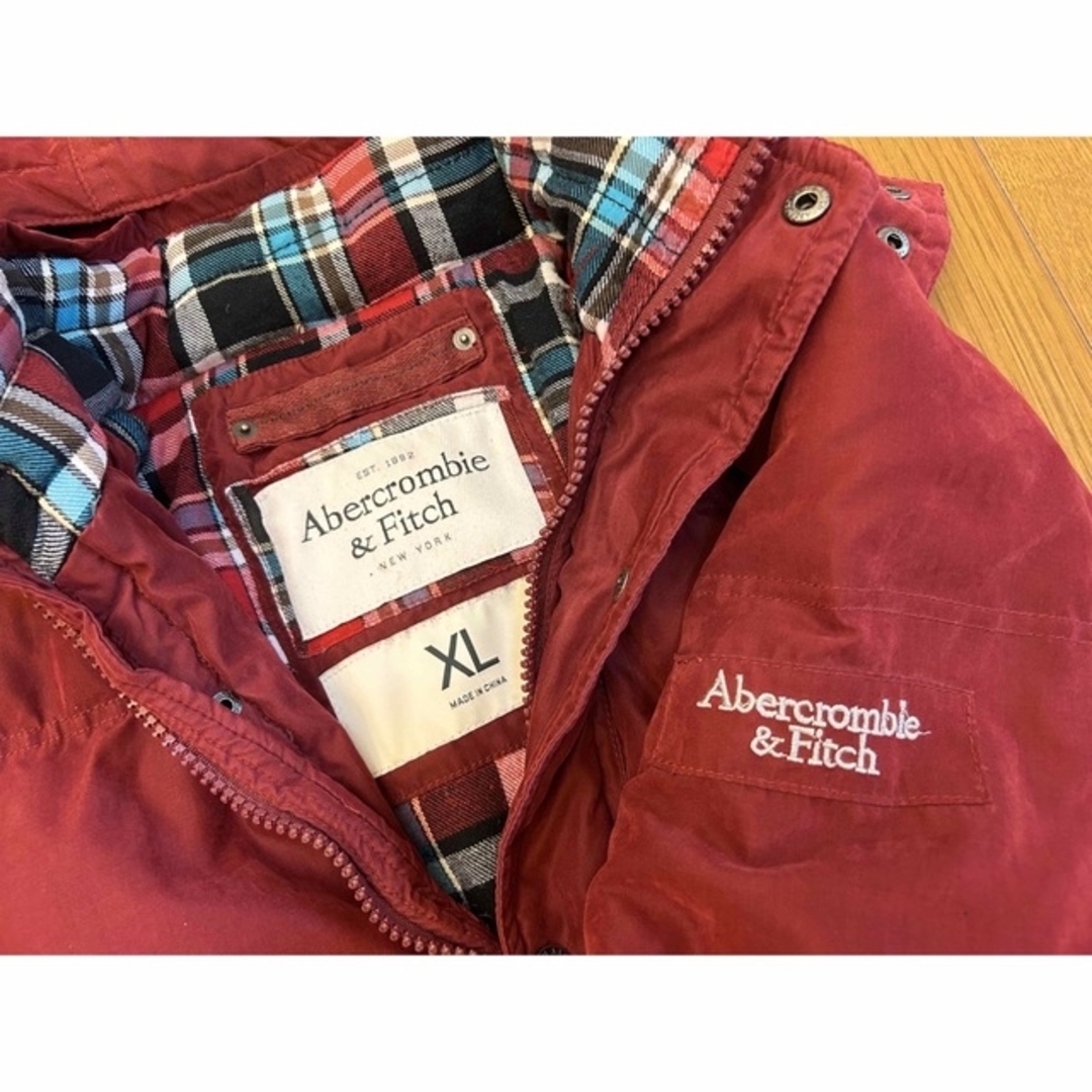 Abercrombie&Fitch(アバクロンビーアンドフィッチ)のabercrombie ダウンジャケット　XL メンズのジャケット/アウター(ダウンジャケット)の商品写真