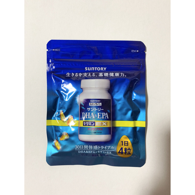 サントリー(サントリー)のサントリー　DHA&EPA   セサミンEX    120粒 食品/飲料/酒の健康食品(ビタミン)の商品写真