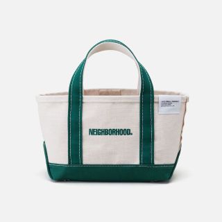 ネイバーフッド(NEIGHBORHOOD)のNH X L.L.BEAN . TOTE-MINI グリーン　ミニ トートバッグ(トートバッグ)