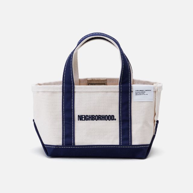 NEIGHBORHOOD(ネイバーフッド)のNH X L.L.BEAN . TOTE-MINI ネイビー ミニ トートバッグ メンズのバッグ(トートバッグ)の商品写真