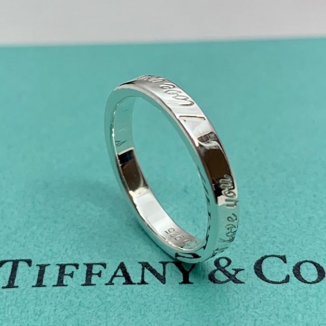Tiffany & Co. - 121 極美品 オールドティファニー ノーツリング 9 号