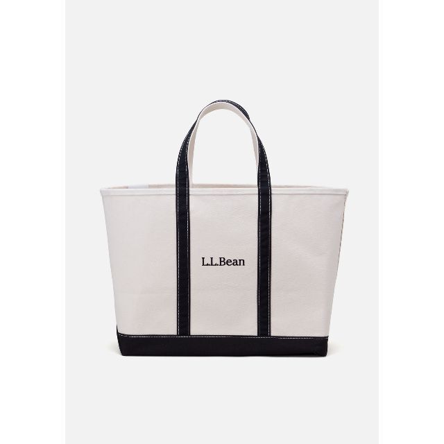 NH X L.L.BEAN . TOTE-L ネイビー トートバッグ　Lサイズ