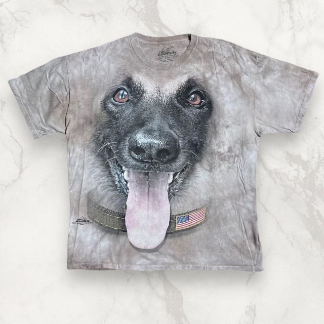 HUT THE MOUNTAIN ザマウンテン　犬　アニマル　アメリカ Tシャツ メンズのトップス(Tシャツ/カットソー(半袖/袖なし))の商品写真