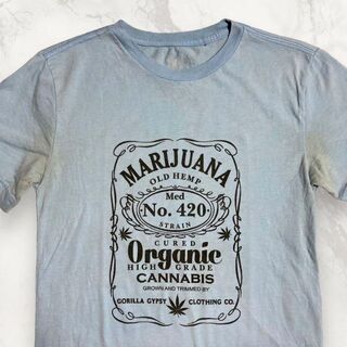 HUJ ビンテージ 90s 00s MARIJUANA　マリファナ　大麻 T(Tシャツ/カットソー(半袖/袖なし))