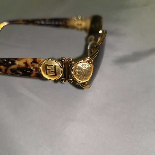 78超美品 フェンディ FENDI サングラス 295 アンティーク ズッカ