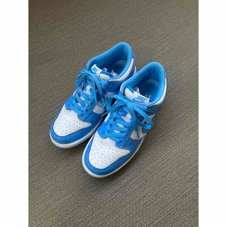 ナイキ(NIKE)のNIKE DUNK LOW "UNIVERSITY BLUE" 25cm(スニーカー)