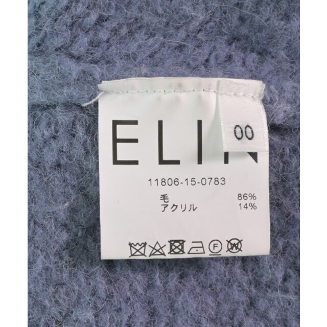 ELIN エリン ニット・セーター 00(XS位) 青系