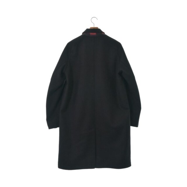 DRIES VAN NOTEN(ドリスヴァンノッテン)のDRIES VAN NOTEN ステンカラーコート 48(L位) 黒 【古着】【中古】 メンズのジャケット/アウター(ステンカラーコート)の商品写真