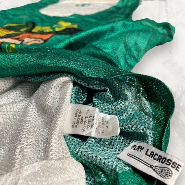 HTO 90 00s 緑 白 ラクロス　ピーターパン　リバーシブル ゲームシャツ メンズのトップス(タンクトップ)の商品写真
