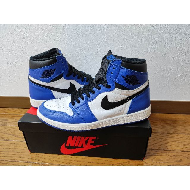 靴/シューズNIKE AIR JORDAN1 RETRO HIGH OG GAMEROYAL