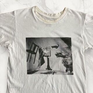 HTL ビンテージ 90s 00s 白 ダリ　芸術　アーティスト　美術 Tシャツ(Tシャツ/カットソー(半袖/袖なし))