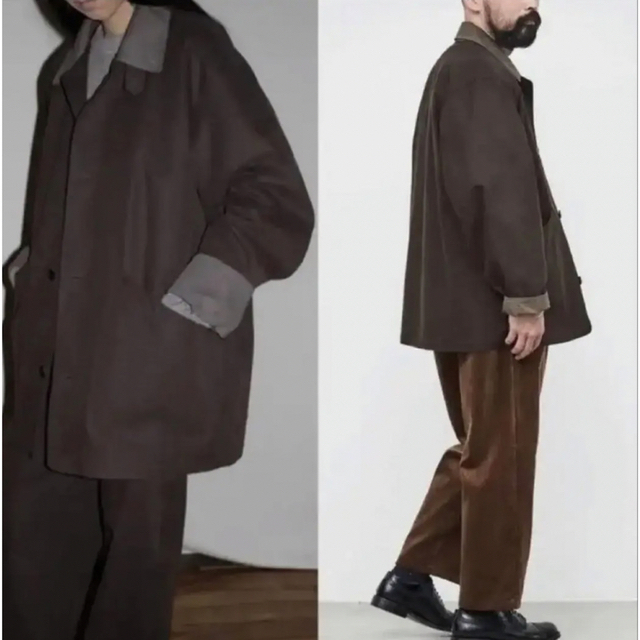 OVERSIZED BLOUSON WITH LEATHER PATCHの通販 by ブルー's shop OVERSIZED BLOUSON WITH LEATHER PATCHの通販 by ブルー's shop