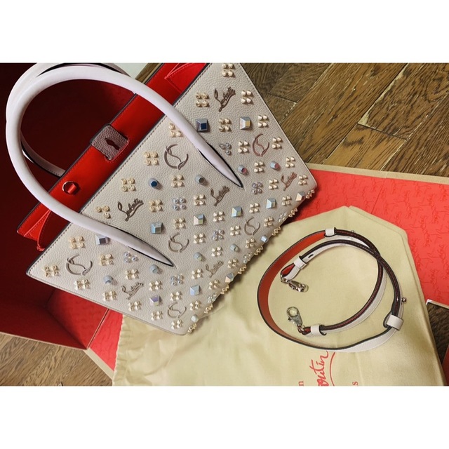 正規品! Christian バック - Louboutin ボストンバッグ - www