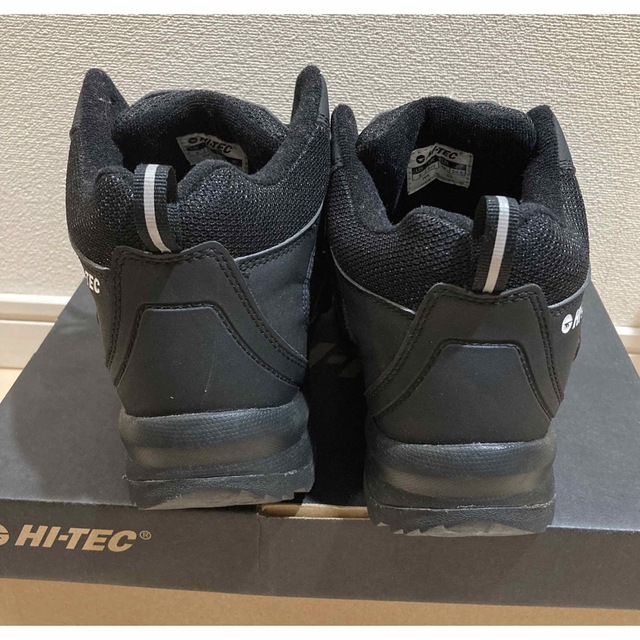 HI-TEC(ハイテック)のg.様専用　HI-TEC トレッキングシューズ　24.5cm ブラック メンズの靴/シューズ(スニーカー)の商品写真